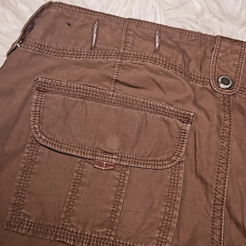 Vintage Y2K Abercrombie & Fitch Cargo Shorts – Brown, XS